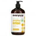 Everyone, 에브리원 로션, 3 in 1, 코코넛 + 레몬, 946ml(32fl oz)