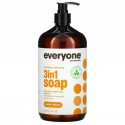 Everyone, 3in1 비누, 삼나무 + 시트러스, 946ml(32fl oz)