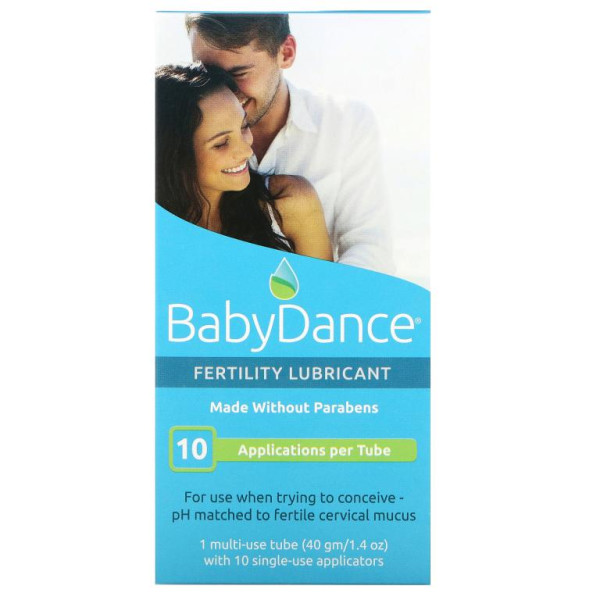 상품 상세보기 : Fairhaven Health, Baby Dance, Fertility Lubricant, 1 Multi-Use  Tube with 10 Single-Use Applicators