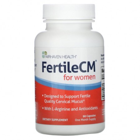 Fairhaven Health, 여성용 FertileCM, 캡슐 90정