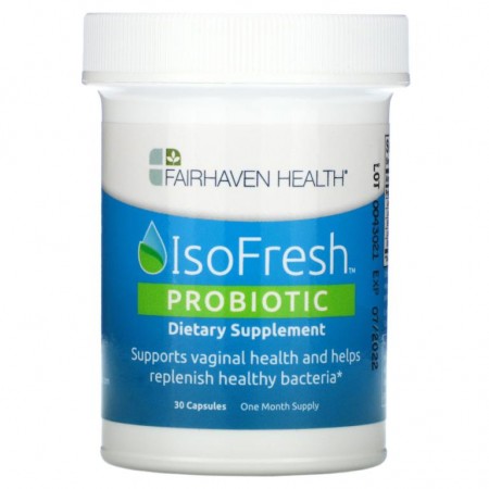 Fairhaven Health, 여성 밸런스를 위한 IsoFresh 프로바이오틱, 30캡슐
