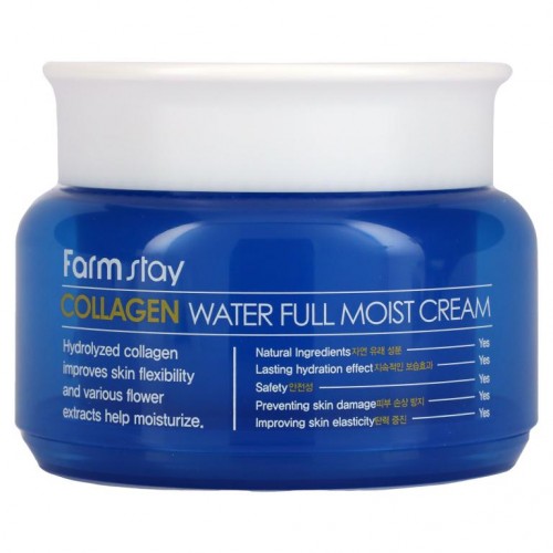 Farmstay, 콜라겐 워터 풀모이스트 크림, 100g(3.52oz)