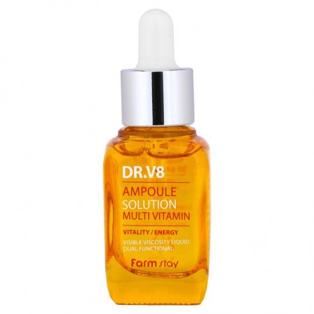 Farmstay, Dr. V8 Ampoule Solution Multivitamin, 30 ml