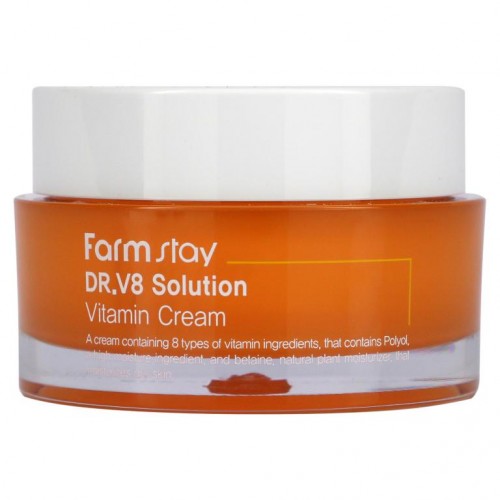Farmstay, Dr. V8 Solution Vitamin Cream, 50 ml