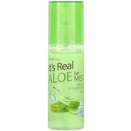 Farmstay, It's Real Aloe Gel Mist, 120 ml