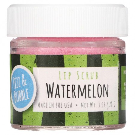 Fizz & Bubble, 립 스크럽, 워터멜론, 1oz(21g)