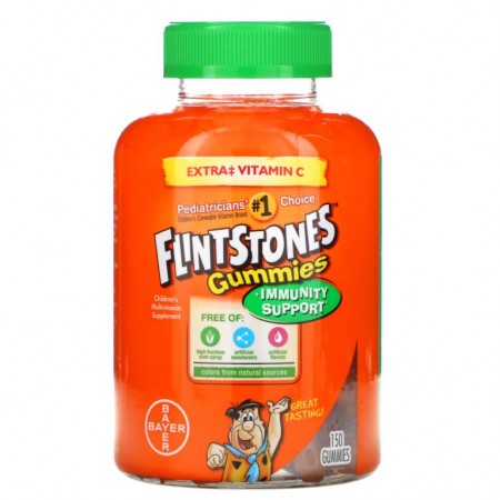 Flintstones, 구미, 어린이용 복합비타민 보충제, 구미 150개입