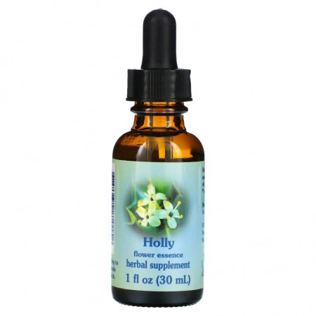 Flower Essence Services, 힐링 허브, 홀리, 플라워 에센스, 30ml(1fl oz)