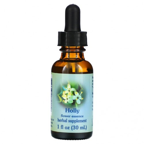 Flower Essence Services, 힐링 허브, 홀리, 플라워 에센스, 30ml(1fl oz)