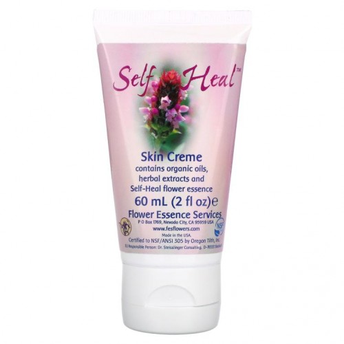 Flower Essence Services, 셀프 힐 스킨 크림, 2 fl oz (60 ml)