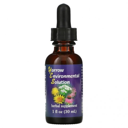 Flower Essence Services, 서양 톱풀 환경 솔루션, 30ml(1fl oz)