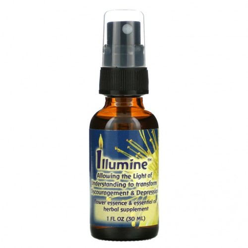 Flower Essence Services, Illumine, 플라워 에센스 & 에센셜 오일, 30ml(1fl oz)
