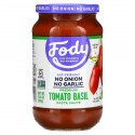 Fody, Premium Tomato Basil Pasta Sauce, 19.4 oz (550 g)