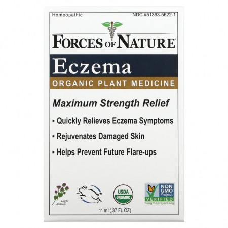 Forces of Nature, 습진 컨트롤, 0.37 oz(11 ml)