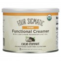 Four Sigmatic, Functional Creamer with Lion's Mane Mushroom & MCT Oil, Think, Cacao Coconut, 4.23 oz (120 g)