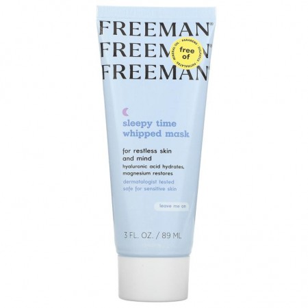 Freeman Beauty, 슬리피 타임 거품 뷰티 마스크, 89ml(3fl oz)