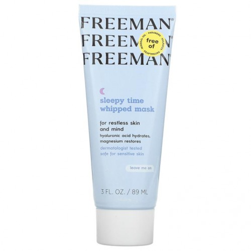 Freeman Beauty, 슬리피 타임 거품 뷰티 마스크, 89ml(3fl oz)