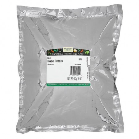 Frontier Co-Op, 레드 로즈 페탈, 453g(16oz)