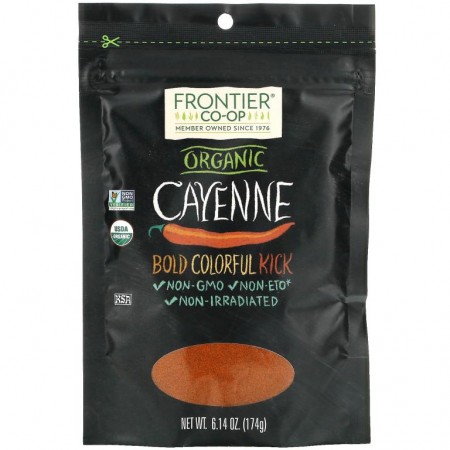 Frontier Co-Op, Organic Cayenne, 6.14 oz (174 g)