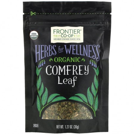 Frontier Co-Op, Organic Comfrey Leaf, 1.27 oz (36 g)