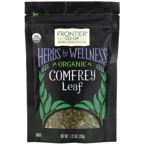 Frontier Co-Op, Organic Comfrey Leaf, 1.27 oz (36 g)
