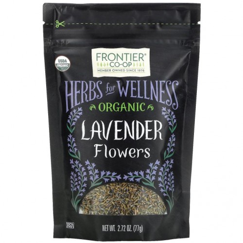 Frontier Co-Op, Organic Lavender Flowers, 2.72 oz (77 g)