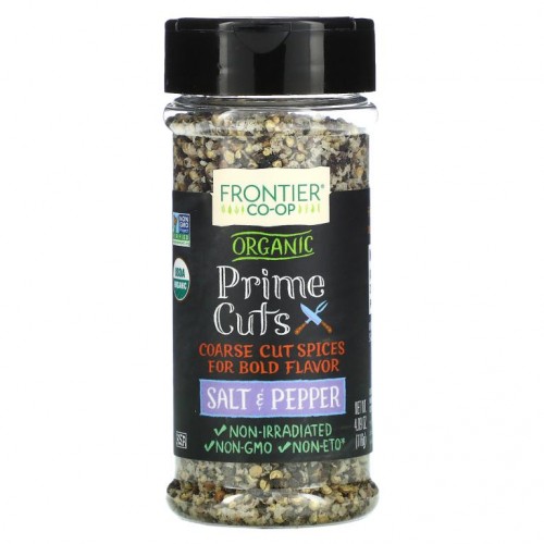 Frontier Co-Op, Organic Prime Cuts, Salt & Pepper, 4.09 oz (116 g)