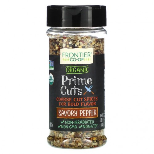 Frontier Co-Op, Organic Prime Cuts, Savory Pepper, 3.99 oz (113 g)