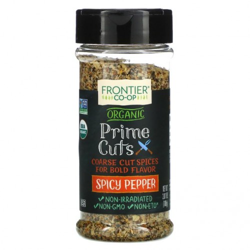 Frontier Co-Op, Organic Prime Cuts, Spicy Pepper, 3.81 oz (108 g)