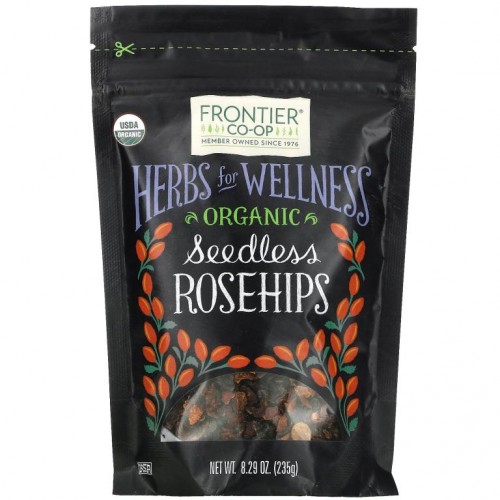 Frontier Co-Op, Organic Seedless Rosehips, 8.29 oz (235 g)