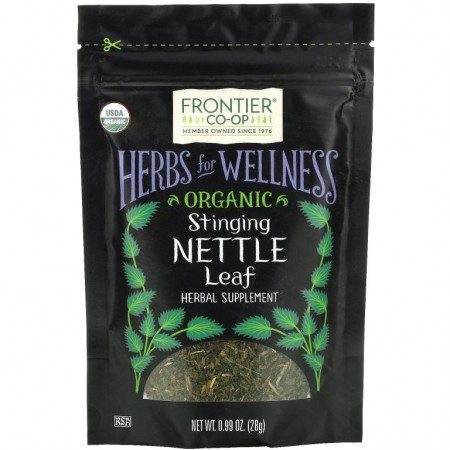 Frontier Co-Op, Organic Stinging Nettle Leaf, 0.99 oz (28 g)