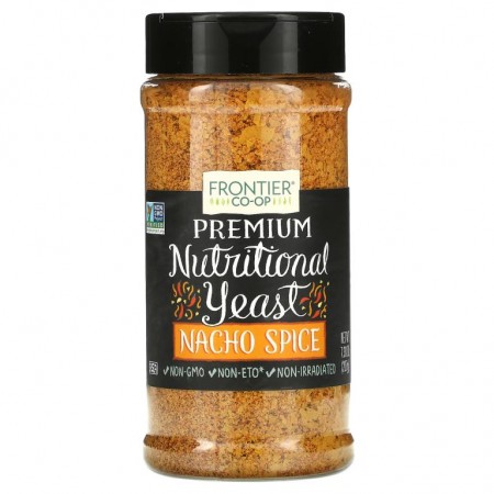 Frontier Co-Op, Premium Nutritional Yeast, Nacho Spice, 7.3 oz (207 g)