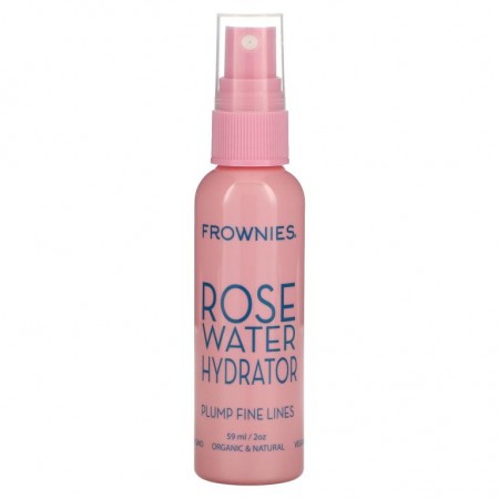 Frownies, 로즈 워터 하이드레이터 스프레이, 2 oz (59 ml)