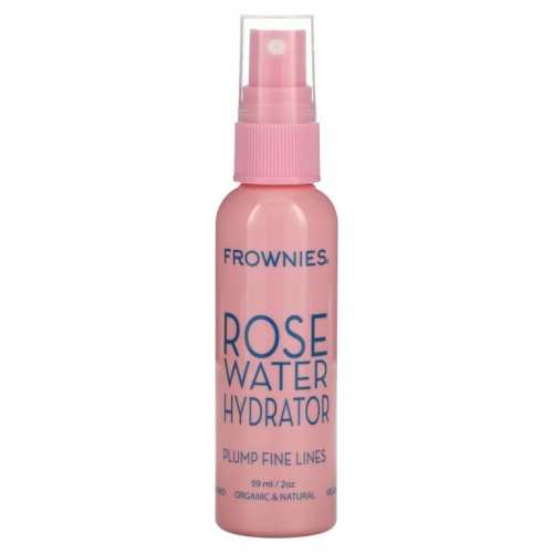 Frownies, 로즈 워터 하이드레이터 스프레이, 2 oz (59 ml)