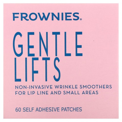 Frownies, 입술 라인을 위한 젠틀 리프트(Gentle Lifts), 주름 트리트먼트, 60 개의 자체 접착 패치