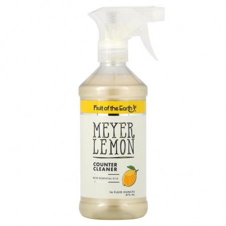Fruit of the Earth, 마이어 레몬 싱크대 클리너, 473ml(16fl oz)