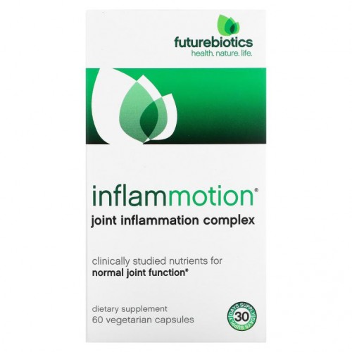 FutureBiotics, InflamMotion, 관절염 복합체, 식물성 캡슐 60정