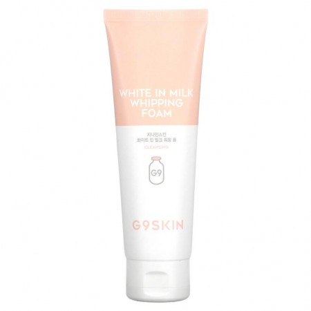 G9skin, 화이트 인 밀크 휘핑 폼, 120ml