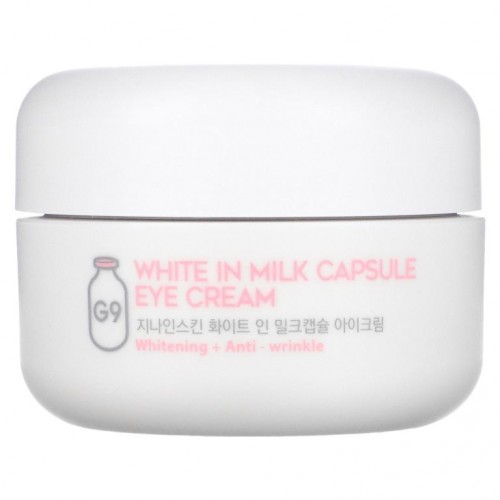 G9skin, 화이트 인 밀크 캡슐 아이 크림, 30 g