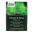 Gaia Herbs, 클렌스 & 디톡스, 무카페인, 티백 16개입, 32g(1.13oz)
