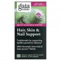 Gaia Herbs, 모발, 손발톱 & 피부 지원, 식물성 Liquid Phyto-Caps 60정