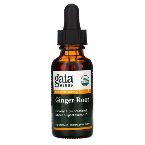 Gaia Herbs, 생강 뿌리, 30ml(1fl oz)