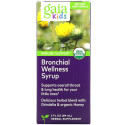 Gaia Herbs, 어린이용 기관지 건강 시럽, 89ml(3fl oz)