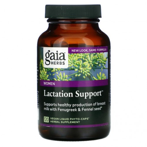Gaia Herbs, 여성용 수유 보충제, Liquid Phyto-Caps 베지 캡슐 120정