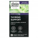 Gaia Herbs, 갑상선 보조제, 식물성 액상 Phyto-Caps 60정