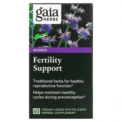 Gaia Herbs, Fertility Support for Women, 60 액상 식물성 파이토캡