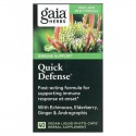 Gaia Herbs, Quick Defense, 베지 액상 Phyto-Caps 40정
