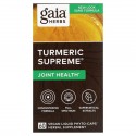 Gaia Herbs, Turmeric Supreme, 관절, 식물성 액상 파이토 캡슐 60정