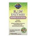 Garden of Life, RAW Enzymes, 만 50세 이상 여성용, 베지 캡슐 90정