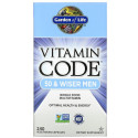 Garden of Life, Vitamin Code, 50세 이상 남성용, 천연 식품 종합비타민, 베지 캡슐 240정